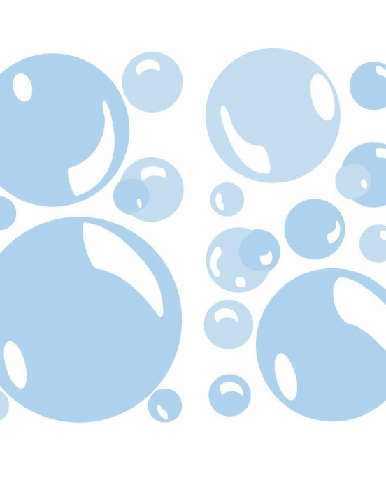 RoomMates. Αυτοκόλλητα τοίχου Φυσαλίδες.