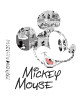 RoomMates. Αυτοκόλλητα τοίχου Mickey Mouse Graphic.