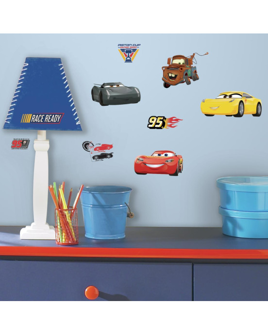 RoomMates. Αυτοκόλλητα τοίχου Cars 3