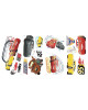 RoomMates. Αυτοκόλλητα τοίχου Cars 3