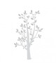 RoomMates. Αυτοκόλλητα τοίχου Δέντρο λευκό-γκρι