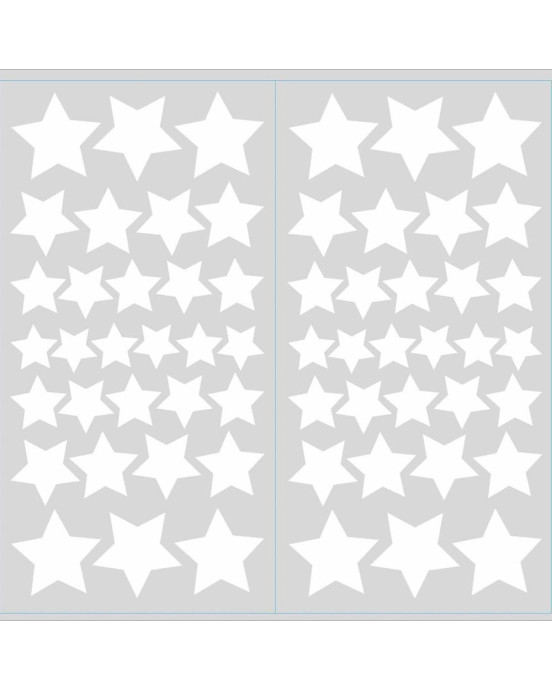 RoomMates. Αυτοκόλλητα τοίχου φωσφορίζοντα Αστεράκια.