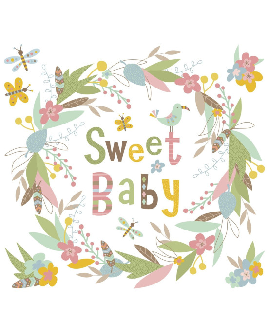 RoomMates. Αυτοκόλλητα τοίχου Sweet baby.