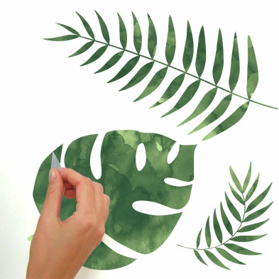 RoomMates. Αυτοκόλλητα τοίχου Φύλλα φοίνικα