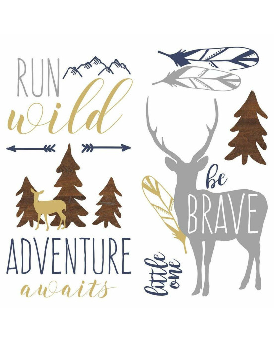 RoomMates. Αυτοκόλλητα τοίχου Κάμπινγκ στον Αρκτικό κύκλο.