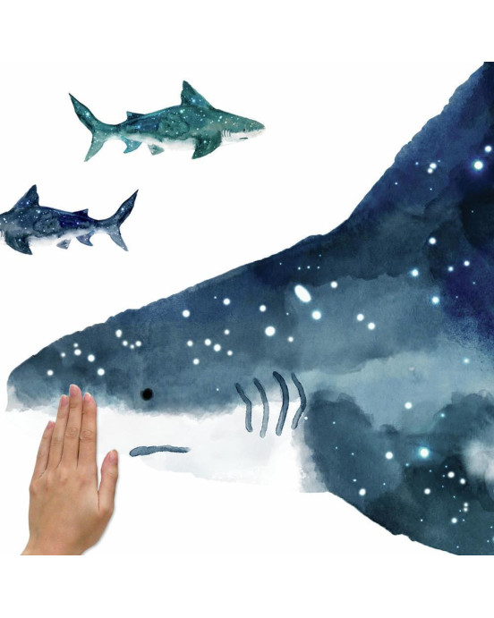 RoomMates. Αυτοκόλλητα τοίχου Καρχαρίας.