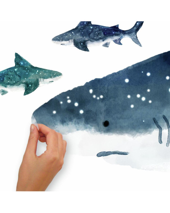 RoomMates. Αυτοκόλλητα τοίχου Καρχαρίας.