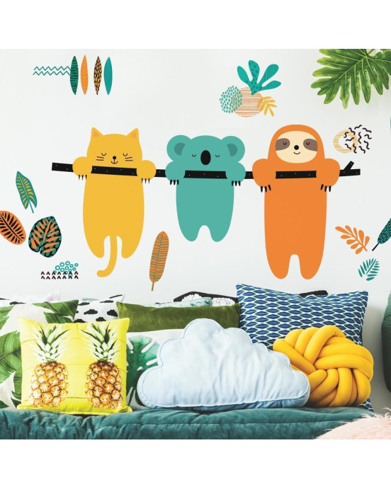 RoomMates. Αυτοκόλλητα τοίχου Κοάλα & Βραδύπους.