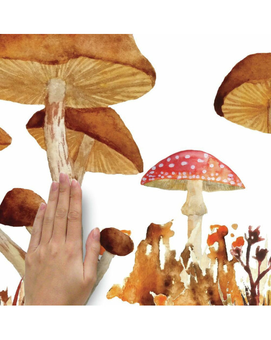 RoomMates. Αυτοκόλλητα τοίχου Μανιτάρια.