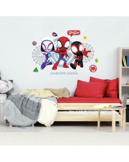 RoomMates. Αυτοκόλλητα τοίχου Spidey & His Amazing Friends