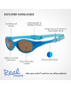 REAL SHADES. Βρεφικά γυαλιά ηλίου Explorer Baby 0-2 ετών Blue/Light Blue