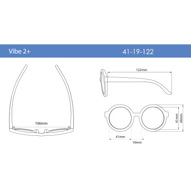 REAL SHADES. Παιδικά γυαλιά ηλίου Vibe Toddler 2-4 ετών Mint