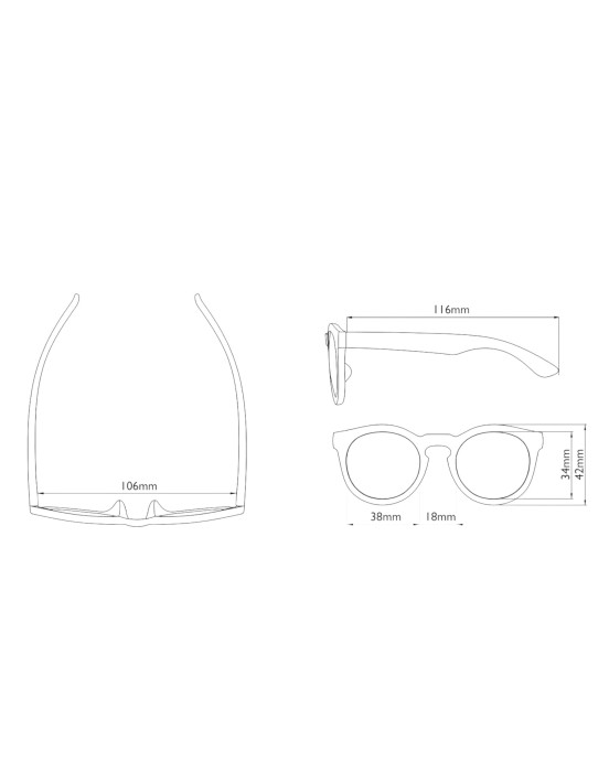 REAL SHADES. Παιδικά γυαλιά ηλίου Chill Kid 4-6 ετών Fondant Pink