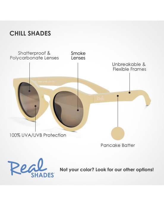 REAL SHADES. Παιδικά γυαλιά ηλίου Chill Kid 4-6 ετών Pancake Batter