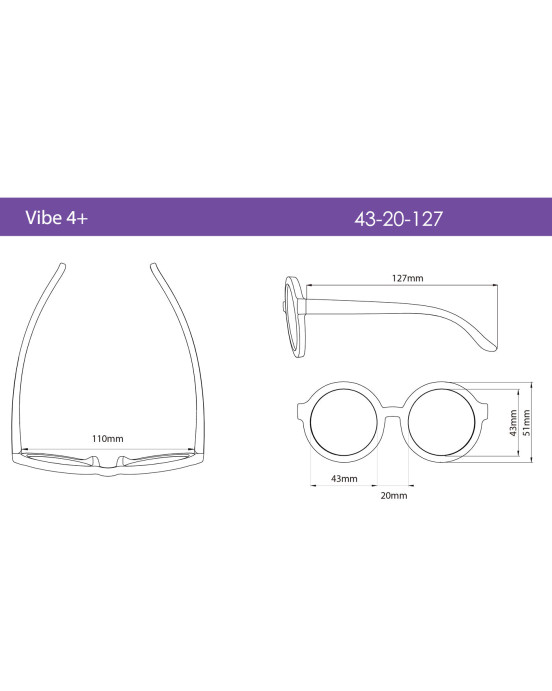 REAL SHADES. Παιδικά γυαλιά ηλίου Vibe Kid 4-6 ετών Mint