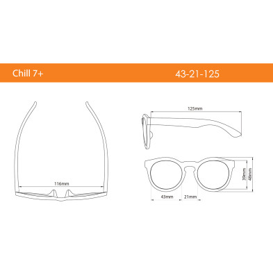 REAL SHADES. Παιδικά γυαλιά ηλίου Chill Youth 7+ ετών Dusty Rose