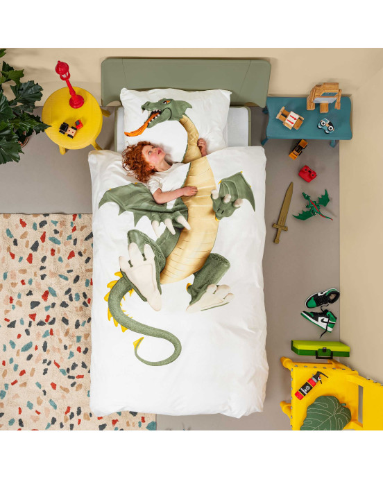 SNURK. Κλινοσκέπασμα Δράκος 140Χ200 - 50Χ70