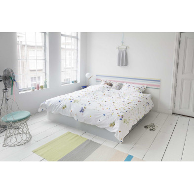 SNURK. Κλινοσκέπασμα Λουλούδια 140Χ200 - 50Χ70