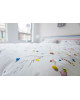 SNURK. Κλινοσκέπασμα Λουλούδια 140Χ200 - 50Χ70