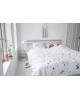 SNURK. Κλινοσκέπασμα Λουλούδια 140Χ200 - 50Χ70