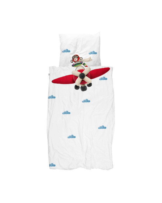 SNURK. Κλινοσκέπασμα Μαϊμουδάκι - πιλότος 160Χ220 - 50Χ70