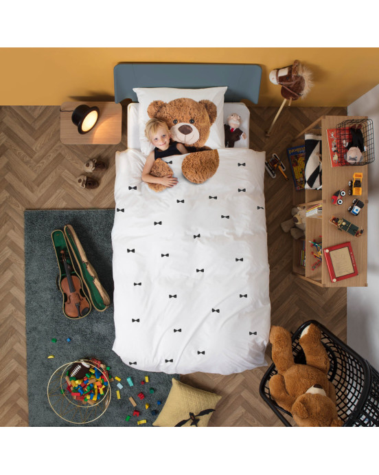 SNURK. Κλινοσκέπασμα Αρκουδάκι 160Χ220 - 50Χ70