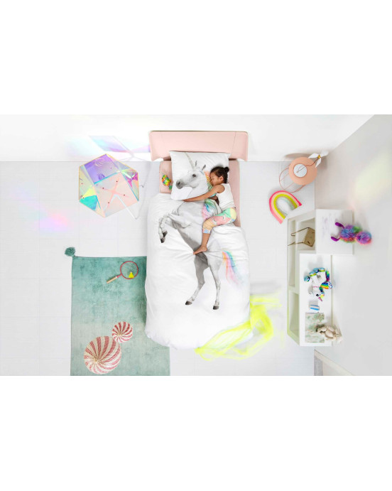 SNURK. Κλινοσκέπασμα Μονόκερος 140Χ200 - 50Χ70