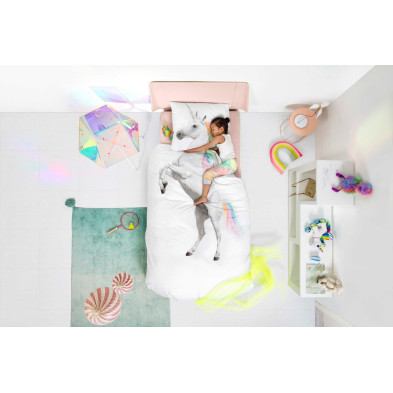 SNURK. Κλινοσκέπασμα Μονόκερος 160Χ220 - 50Χ70