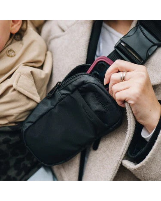 WILDRIDE. Τσαντάκι για μάρσιπο Black