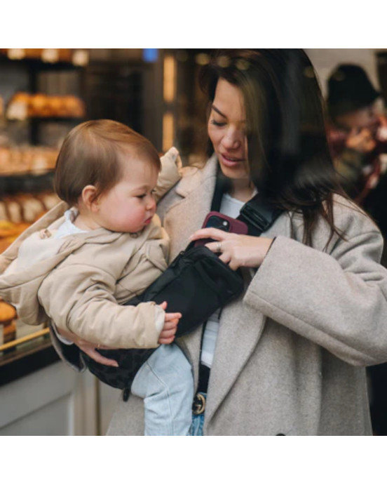 WILDRIDE. Τσαντάκι για μάρσιπο Black