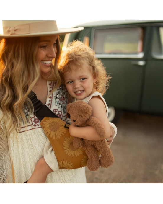 WILDRIDE. Μάρσιπος αγκαλιάς για νήπια Sunflower