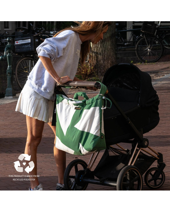 WILDRIDE. Οικολογική τσάντα μητρότητας Green Graphic