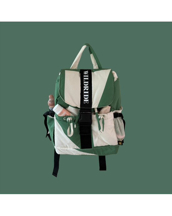 WILDRIDE. Οικολογικό σακίδιο πλάτης ενηλίκων Green Graphic