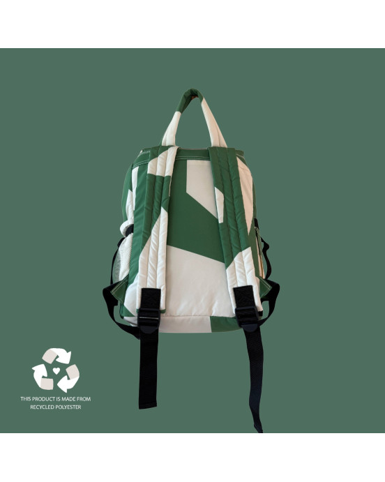 WILDRIDE. Οικολογικό σακίδιο πλάτης ενηλίκων Green Graphic