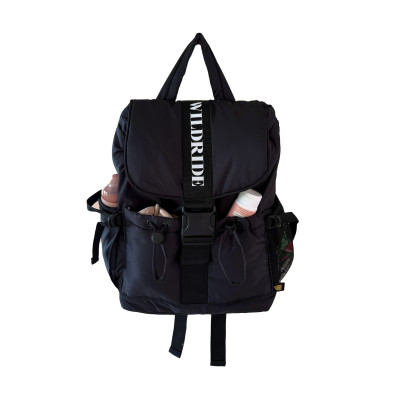 WILDRIDE. Οικολογικό σακίδιο πλάτης ενηλίκων Black