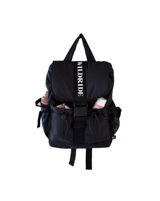 WILDRIDE. Οικολογικό σακίδιο πλάτης ενηλίκων Black