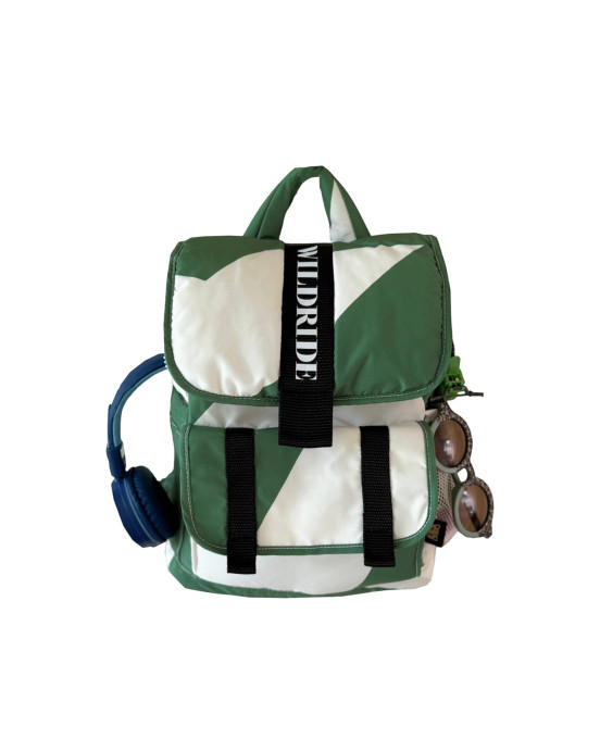 WILDRIDE. Οικολογικό σακίδιο πλάτης παιδικό Green Graphic