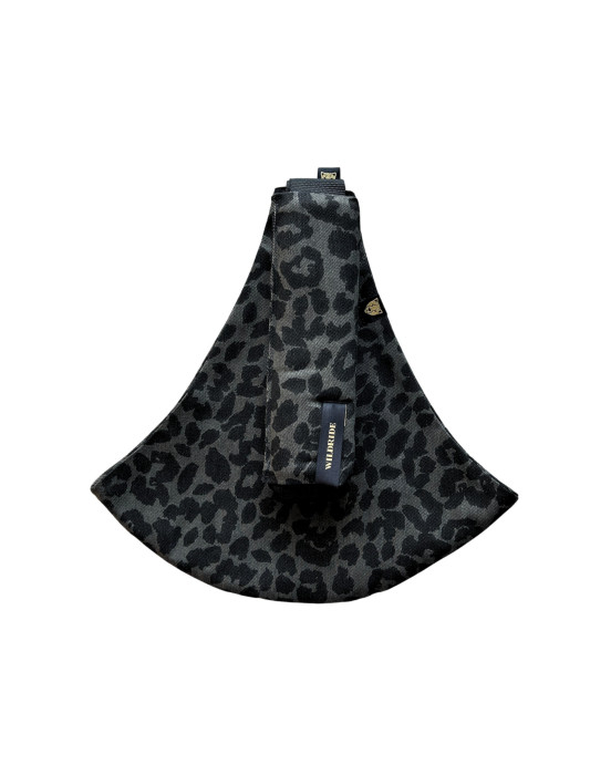 WILDRIDE. Μάρσιπος αγκαλιάς για νήπια Grey Leopard