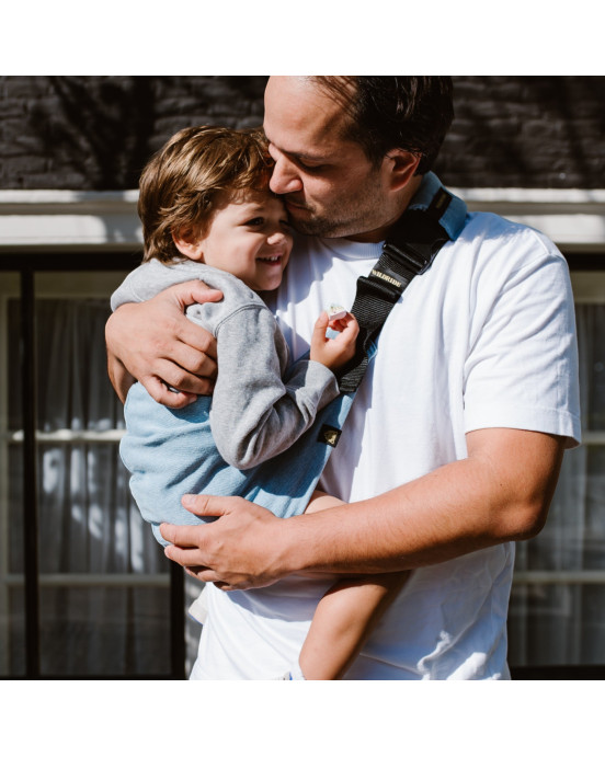 WILDRIDE. Μάρσιπος αγκαλιάς για νήπια Denim