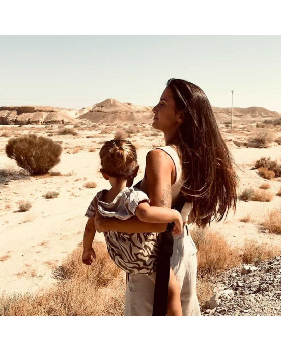 WILDRIDE. Μάρσιπος αγκαλιάς για νήπια Zebra