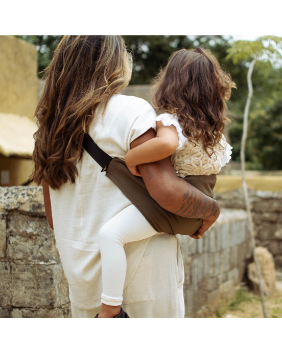 WILDRIDE. Μάρσιπος αγκαλιάς για νήπια Coffee