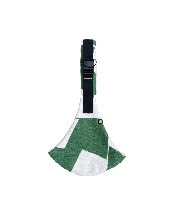 WILDRIDE. Μάρσιπος αγκαλιάς για νήπια Green Graphic