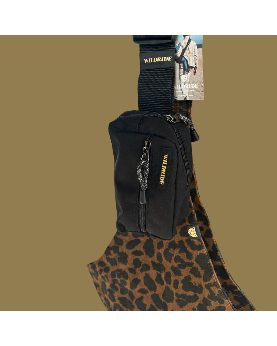 WILDRIDE. Τσαντάκι-νεσεσέρ για μάρσιπο Black