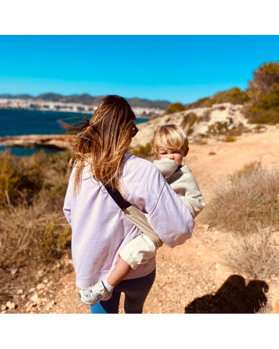 WILDRIDE. Μάρσιπος αγκαλιάς για νήπια Sand linen