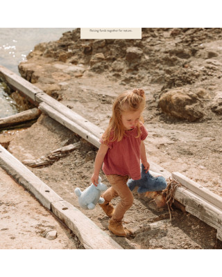 WWF CUB CLUB. ECO Υφασμάτινο δελφίνι Doris 25εκ. (γαλάζιο)