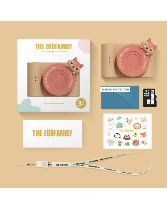 ZOO FAMILY. Ψηφιακή κάμερα Urban zoo Αλεπού