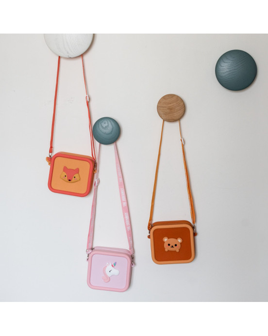 ZOO FAMILY. Τσαντάκι σιλικόνης Μονόκερος