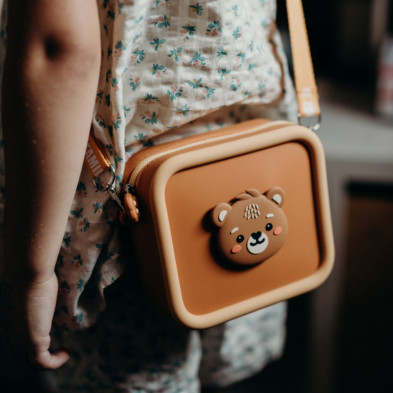 ZOO FAMILY. Τσαντάκι σιλικόνης Αρκουδάκι