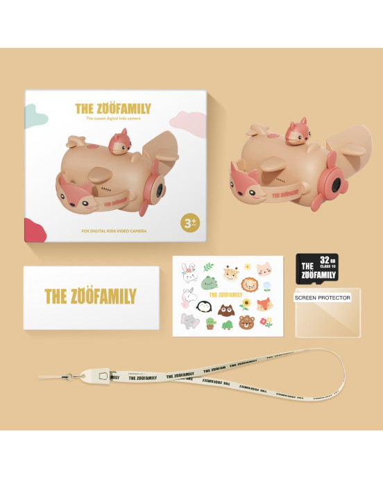 ZOO FAMILY. Ψηφιακή κάμερα Zoo video Αλεπού