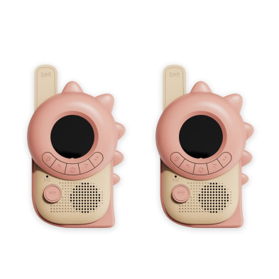 ZOO FAMILY. Σετ walkie talkie Zoo Δεινόσαυρος ροζ